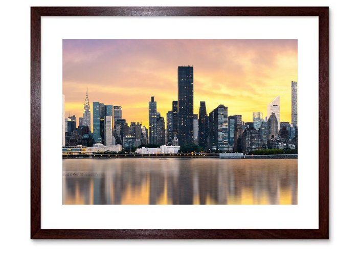 New York Panorama Set Framed Prints